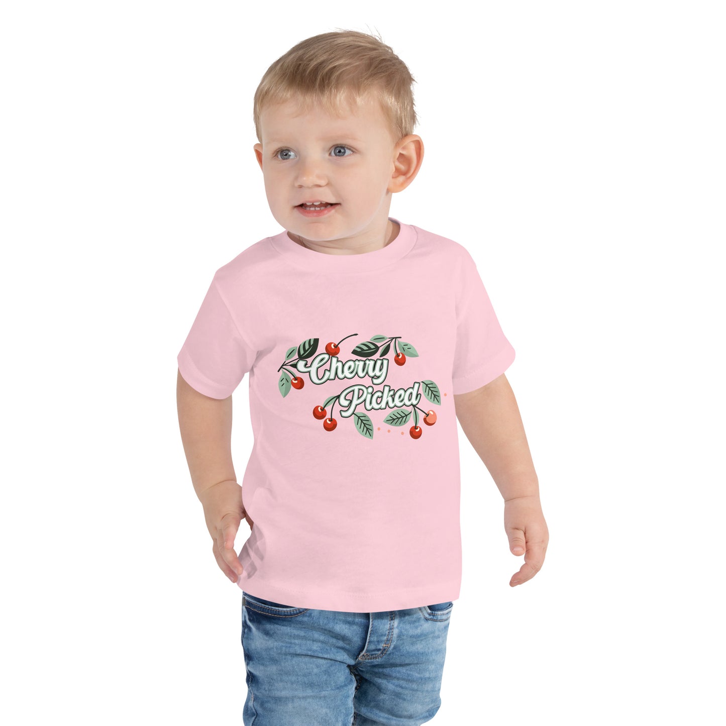 "Cherry Picked" (alt design) Manion Studios - Toddler Short Sleeve Tee