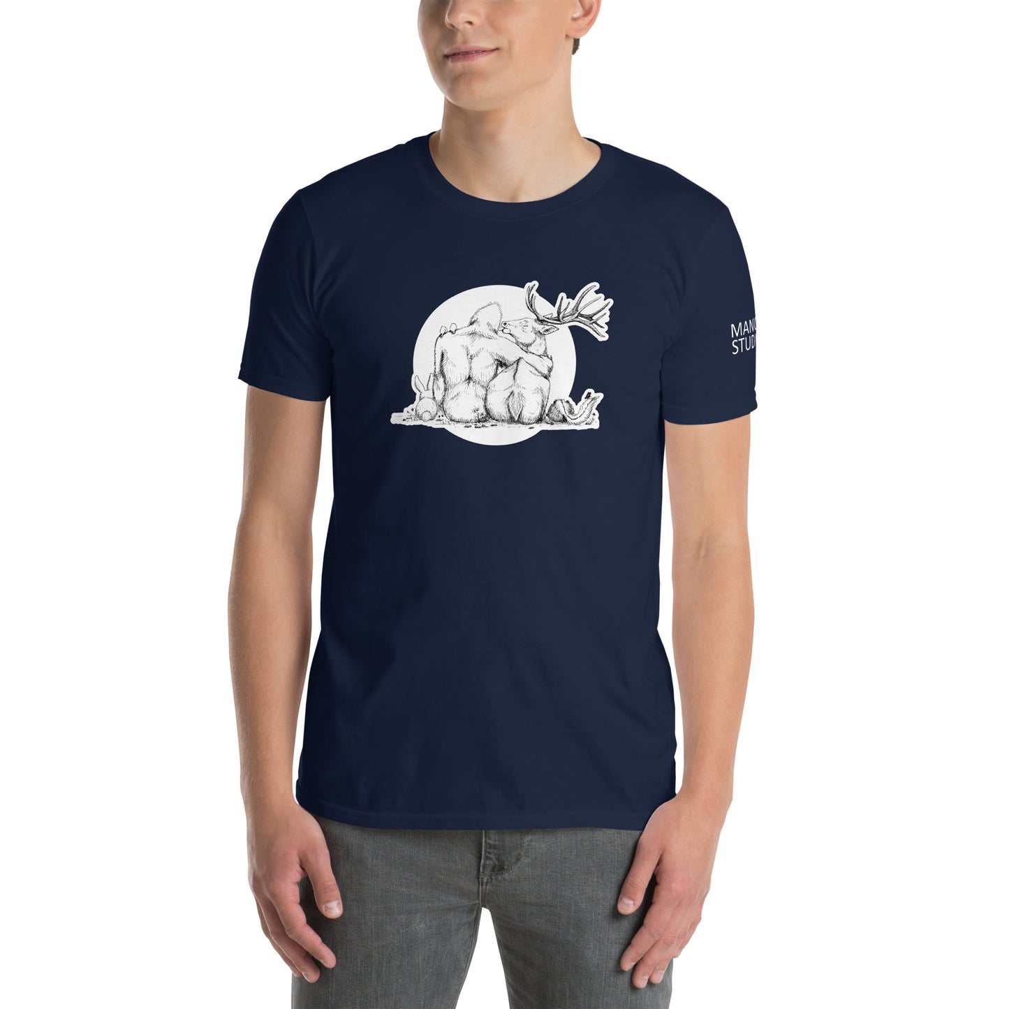 "Sasquatch & Friends" Denae Manon - Short-Sleeve Unisex T-Shirt