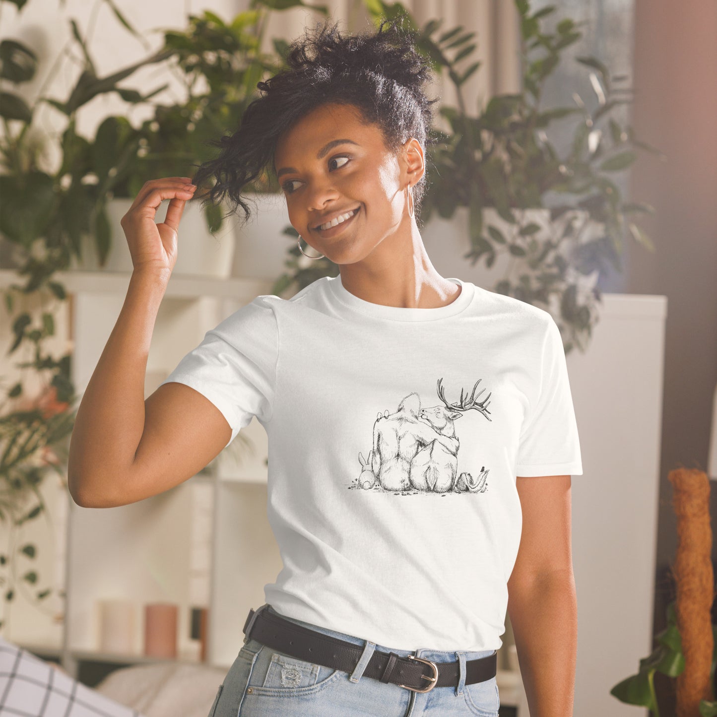 "Sasquatch & Friends" Denae Manon - Short-Sleeve Unisex T-Shirt