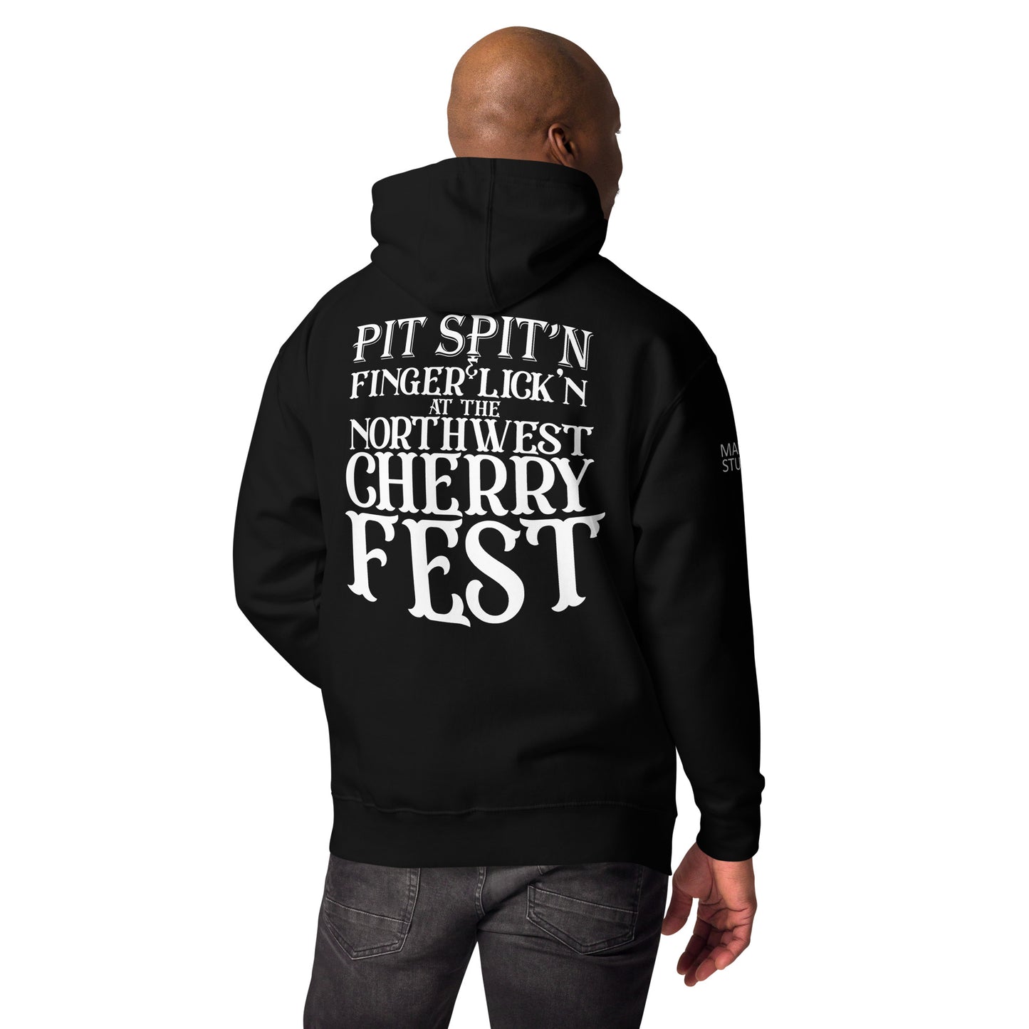 "Pit Spit'n" Manion Studios - Deluxe - Unisex Hoodie