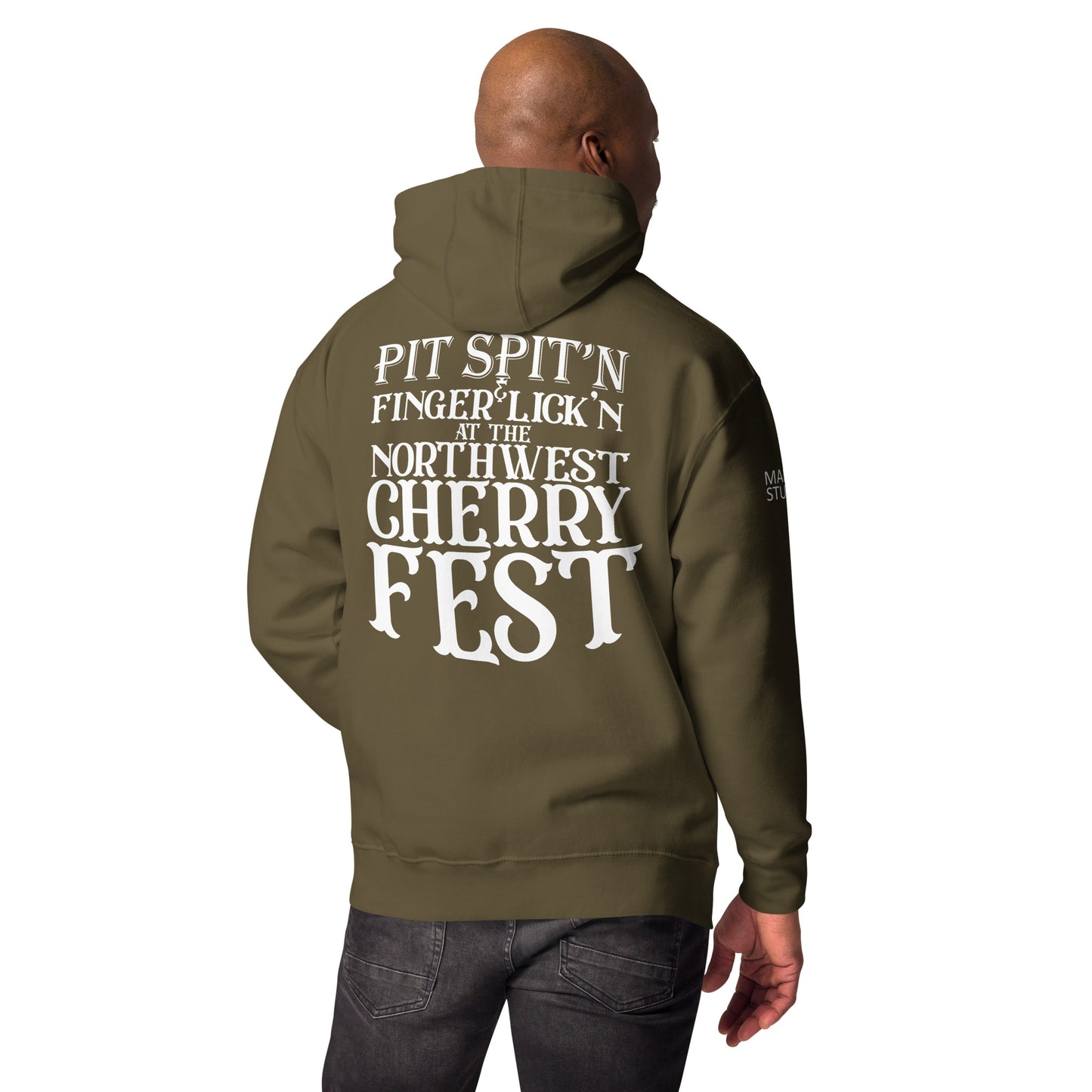 "Pit Spit'n" Manion Studios - Deluxe - Unisex Hoodie