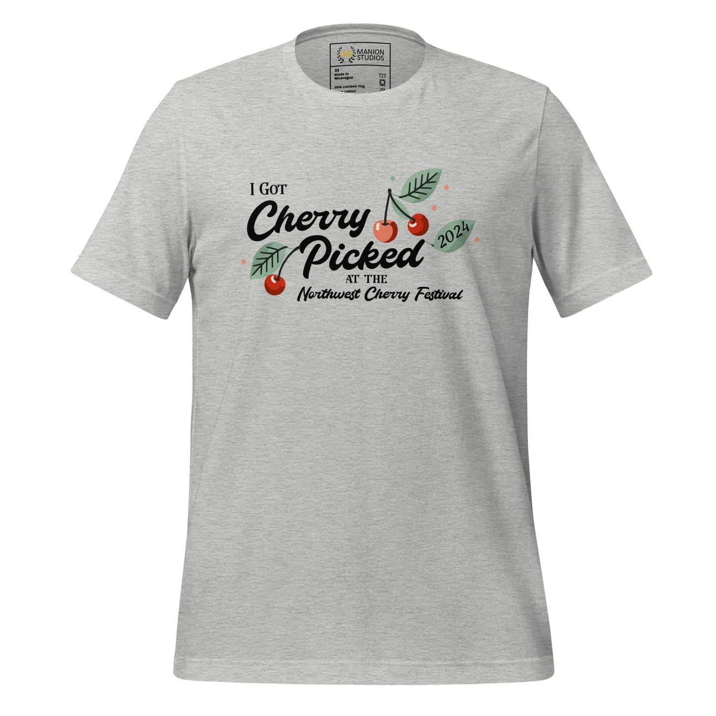 "I Got Cherry Picked" Manion Studios - Unisex t-shirt