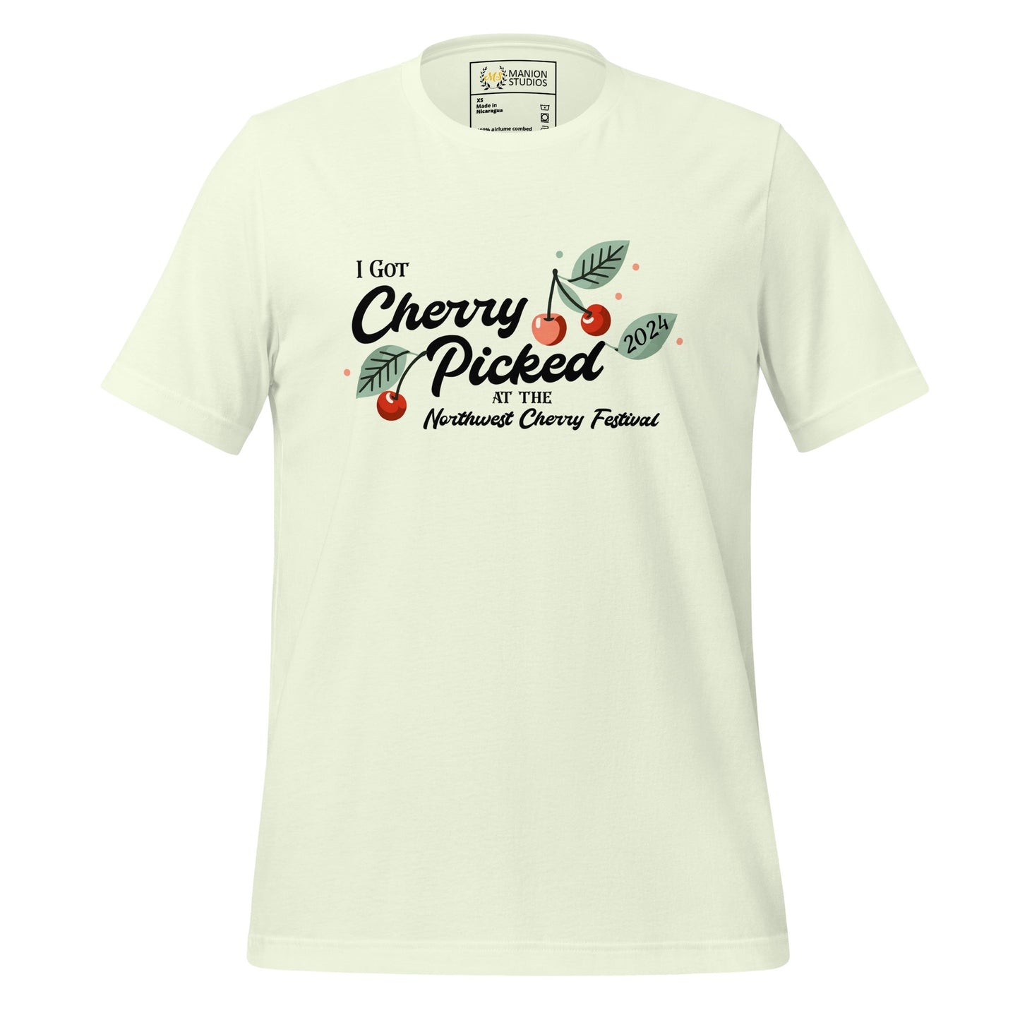 "I Got Cherry Picked" Manion Studios - Unisex t-shirt