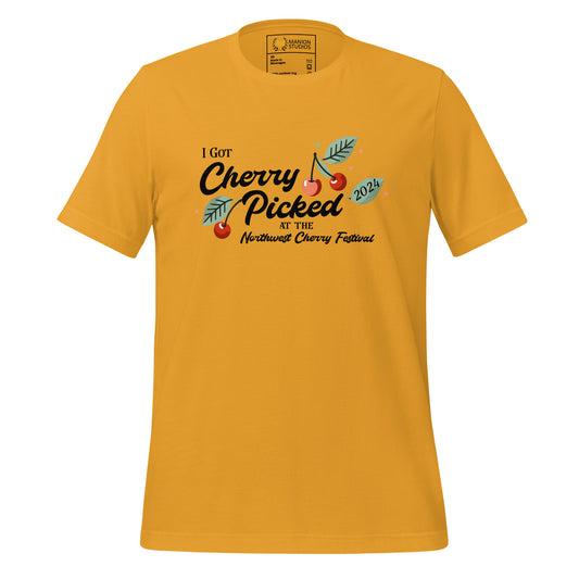 "I Got Cherry Picked" Manion Studios - Unisex t-shirt