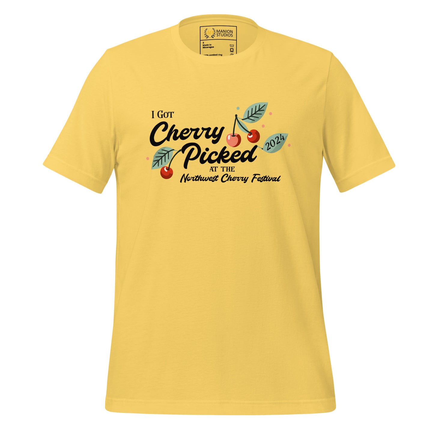 "I Got Cherry Picked" Manion Studios - Unisex t-shirt